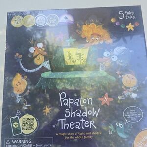 Papaton Kids Shadow Theater Box Art - Colorful Fairy Tale Icons